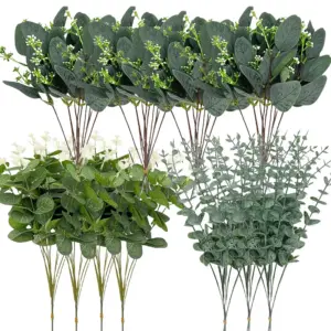Artificial Eucalyptus Stems Set - 180 pcs 16 Sc8fdef9548f944a1805571111d6604d2g