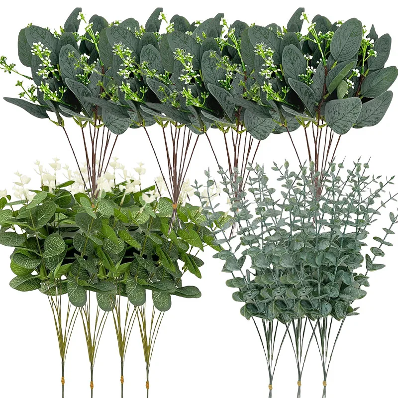 Artificial Eucalyptus Stems Set - 180 pcs 7 Artificial Eucalyptus Stems Set - 180 pcs - Image 7