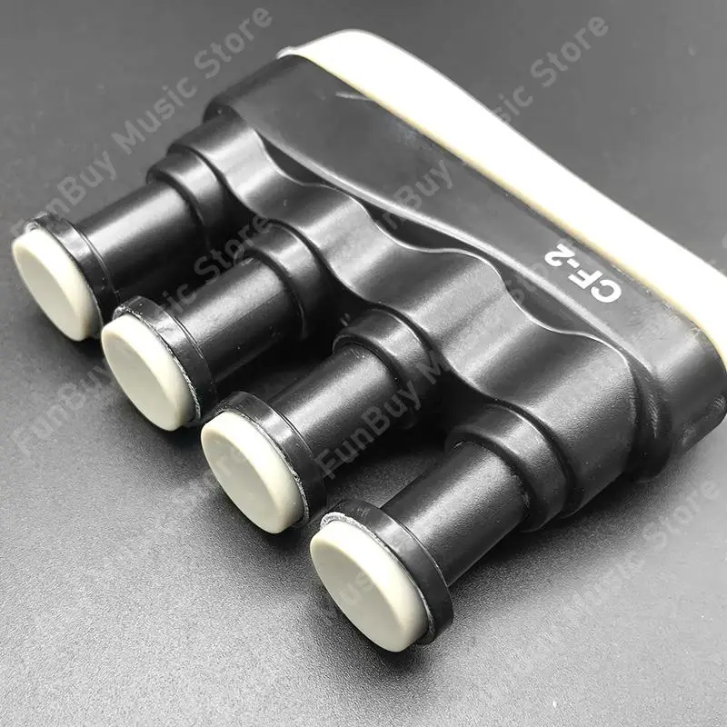 Black Guitar Finger Trainer Set with 10 Units 2 Black Guitar Finger Trainer Set with 10 Units - Image 2