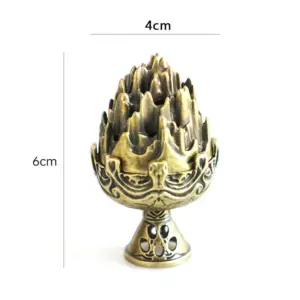 Vintage Alloy Incense Burner 6x4cm 7 Sc94f9a5607124094b4a1aca031d459f5B