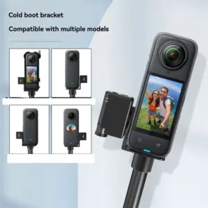 Insta360 X4/X3/ONE X2 Microphone Cold Shoe Adapter 10 Sc94fe3e298994c93850c2f00d7490906B