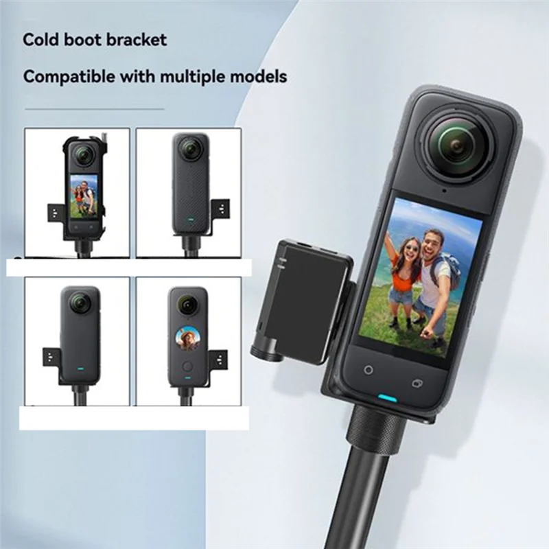 Insta360 X4/X3/ONE X2 Microphone Cold Shoe Adapter 5 Insta360 X4/X3/ONE X2 Microphone Cold Shoe Adapter - Image 5