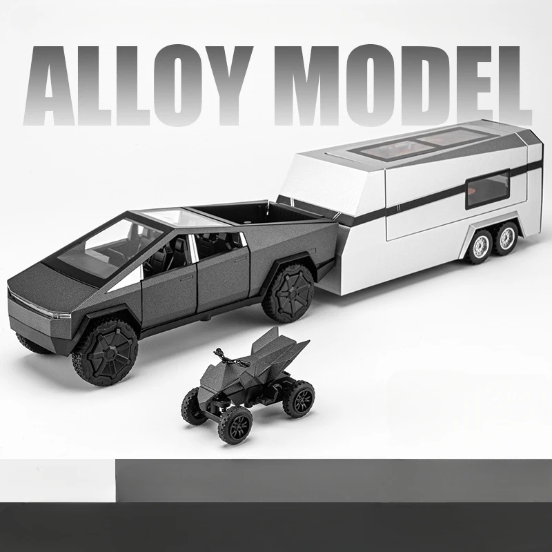 1:24 Scale Diecast Off-Road Pickup Truck 8 1:24 Scale Diecast Off-Road Pickup Truck - Image 8
