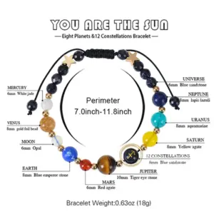 Celestial Beaded Bracelet with Natural Stones 11 Sc9e8ed287bd84eeba947fe437e00d7b63