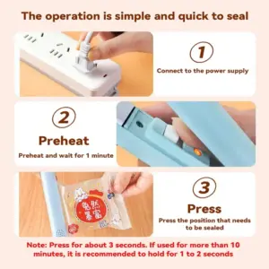 Mini Portable Heat Sealing Machine in Blue 12 Sc9f3aefa0b8c49cfa983227f11ba4fefJ