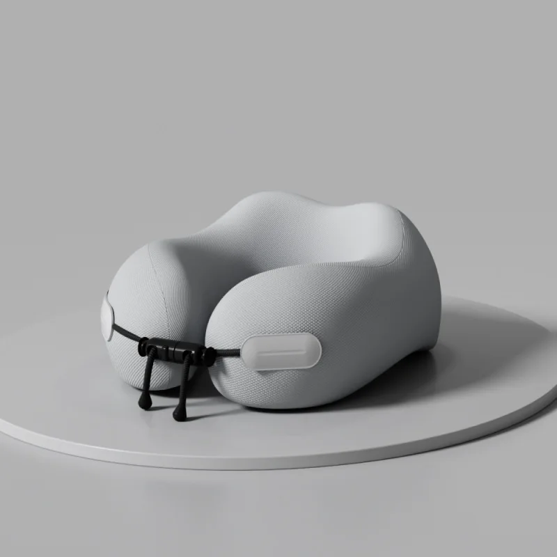 Travel Neck Pillow with Memory Cotton Support 9 Travel Neck Pillow with Memory Cotton Support - Image 9