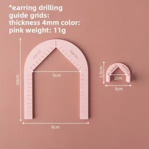 Polymer Clay Jewelry Measurement & Perforation Tool 16 Sca26c2025b6e4f5994710d12c632fcc6w