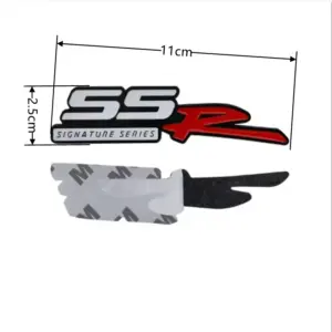 Metal Alloy Car Sticker SS2 for Chevy 13 Sca34f6f156b5411686bd1b98451389ba0