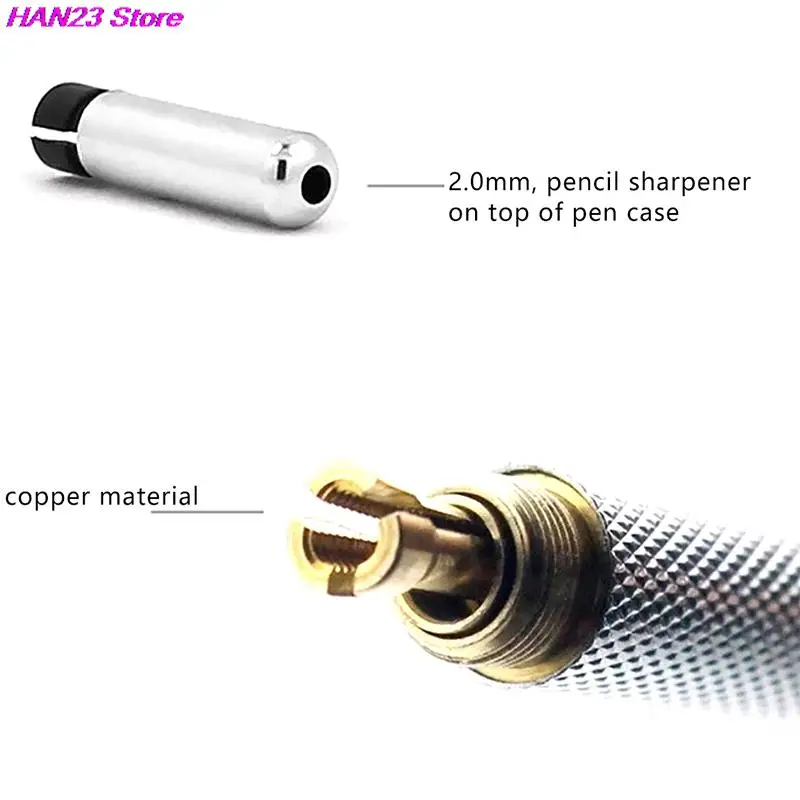 Copper Mechanical Pencil with Precision Lead Sizes 3 Copper Mechanical Pencil with Precision Lead Sizes - Image 3