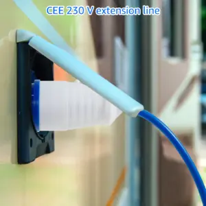 Bright Blue 10m Outdoor Camping Extension Cord 11 Sca529fd3386b4ffd89febe99a799f943q