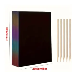 Rainbow Scratch-Off Notes for Creative Fun 11 Sca58109d93294dc797486a9a68adc675H