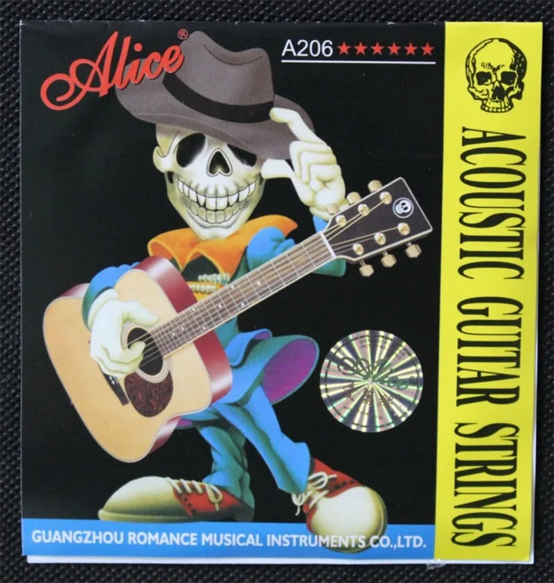 Vibrant Alice Acoustic Guitar String Set 3 Vibrant Alice Acoustic Guitar String Set - Image 3