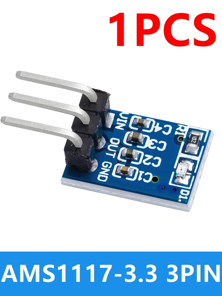 AMS1117-3.3 Voltage Regulator Module 800mA 9 AMS1117-3.3 Voltage Regulator Module 800mA - Image 9