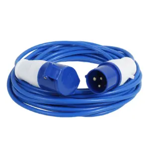 Bright Blue 10m Outdoor Camping Extension Cord 13 Sca830a5b67d84ec483de8ebcfa10d4ffk