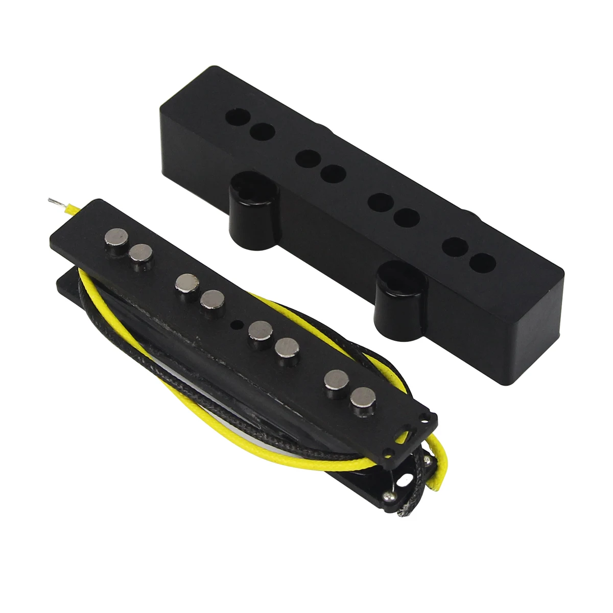 Black Precision and Jazz Bass Pickup Set 3 Black Precision and Jazz Bass Pickup Set - Image 3