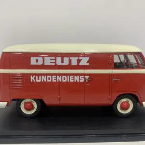 Red Volkswagen T1 Diecast Model 1:32 Scale 10 Scaba263a1a954a42a2443fb46d22c5dcw