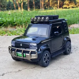 1:24 Scale Off-Road Vehicle Model in Black 18 Scaecb0e99bf347b2a71a77e96846efb41