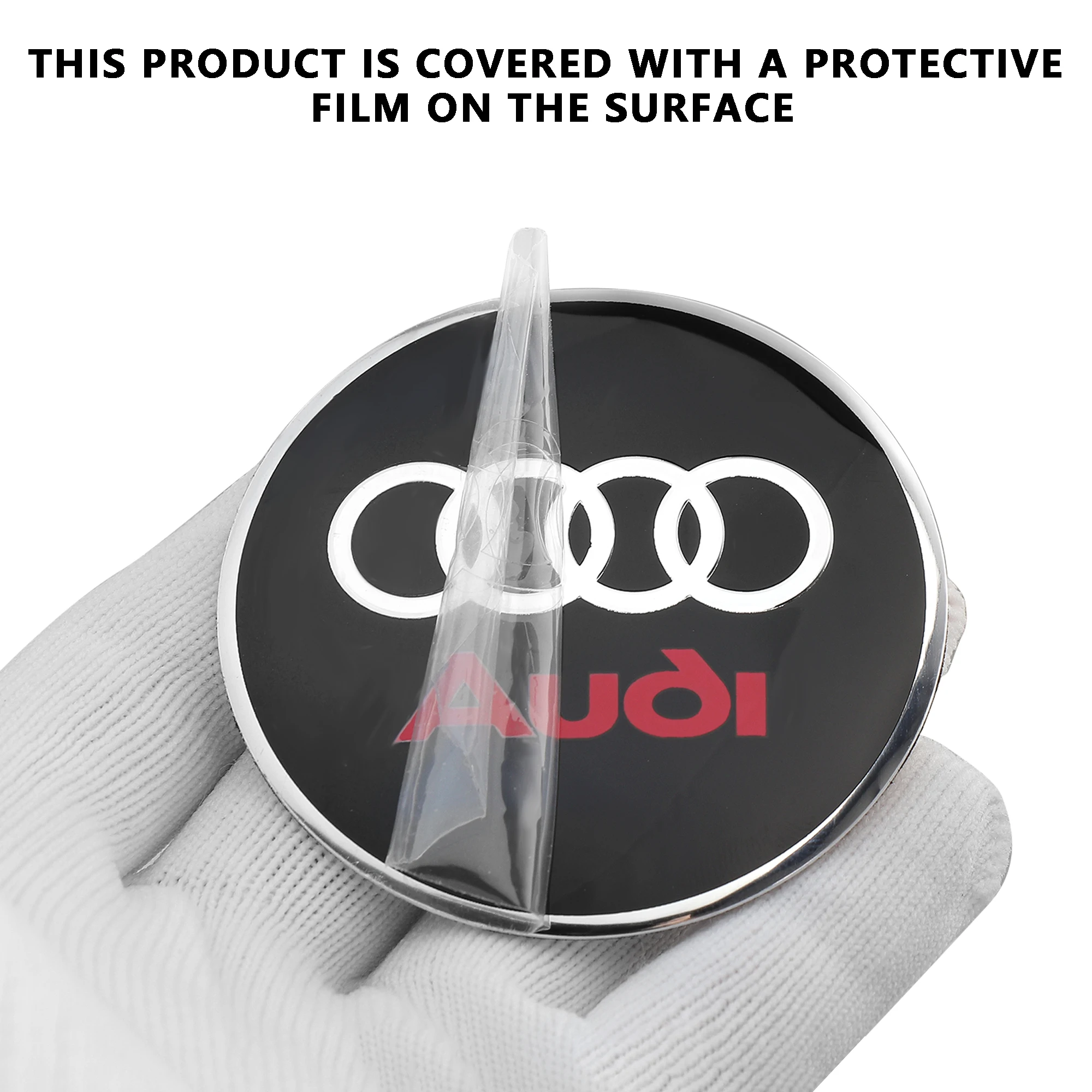 Premium Aluminum Hub Cap Stickers for Vehicles 6 Premium Aluminum Hub Cap Stickers for Vehicles - Image 6