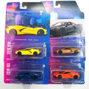 2022 Corvette 1/64 Diecast Model in Red 8 Scb409595ccc44f8cb00550af92883371Y