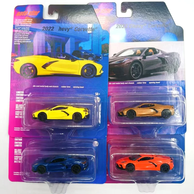 2022 Corvette 1/64 Diecast Model in Red 3 2022 Corvette 1/64 Diecast Model in Red - Image 3