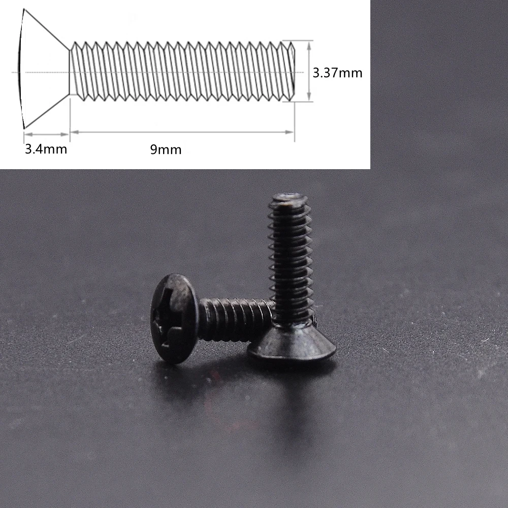 High-Quality Guitar Switch Screws 3.37mm Pack 9 High-Quality Guitar Switch Screws 3.37mm Pack - Image 9