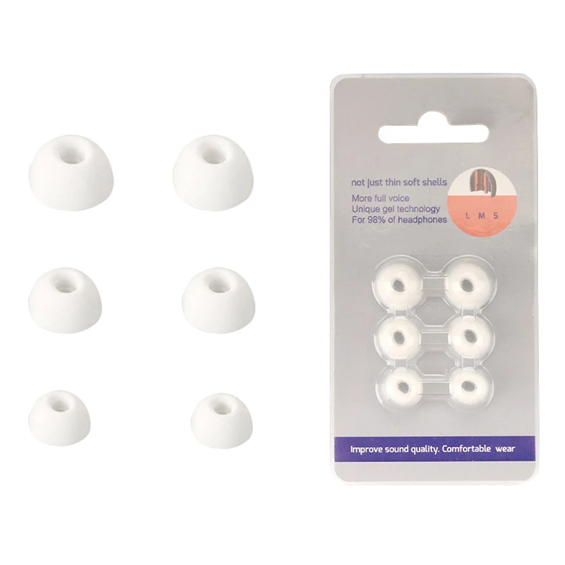 Silicone Ear Tips for Soundcore Earbuds 8 Silicone Ear Tips for Soundcore Earbuds - Image 8