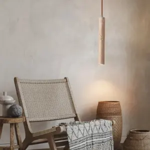 Japanese-Inspired LED Pendant Lamp in Yellow Travertine 10 Scb9a708ccadb435191f8b50c049aed2ax