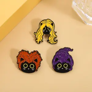 Whimsical Cartoon Witch Animal Collar Pin 14 Scba9e069b8ea4016987390e5948c51bfZ 1