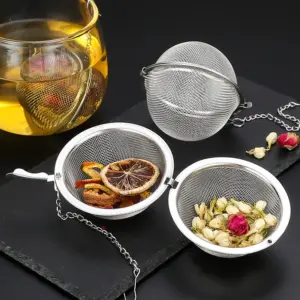 Stainless Steel Tea Infuser Sphere Set 8 Scbb59f6f95ef425abe2873b1bdf14236S