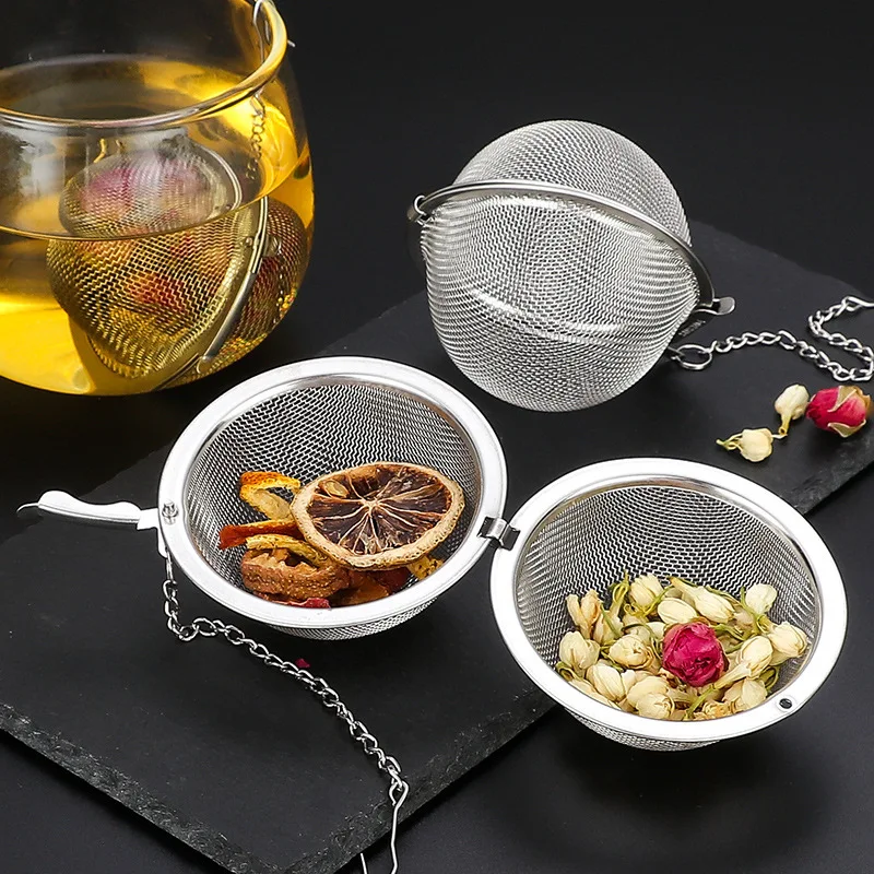 Stainless Steel Tea Infuser Sphere Set 2 Stainless Steel Tea Infuser Sphere Set - Image 2