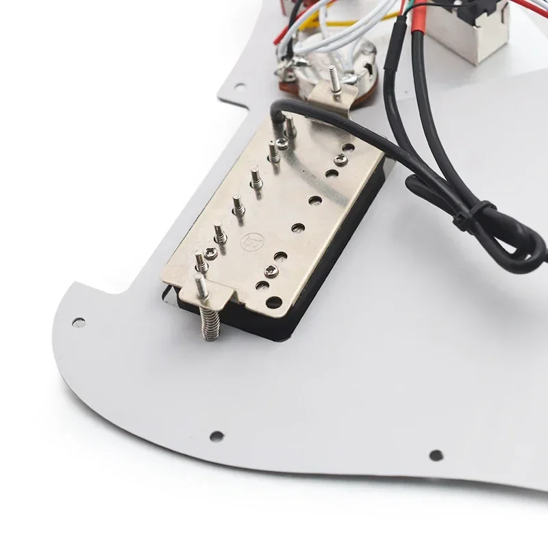 Prewired HH Guitar Pickguard with Humbuckers 4 Prewired HH Guitar Pickguard with Humbuckers - Image 4