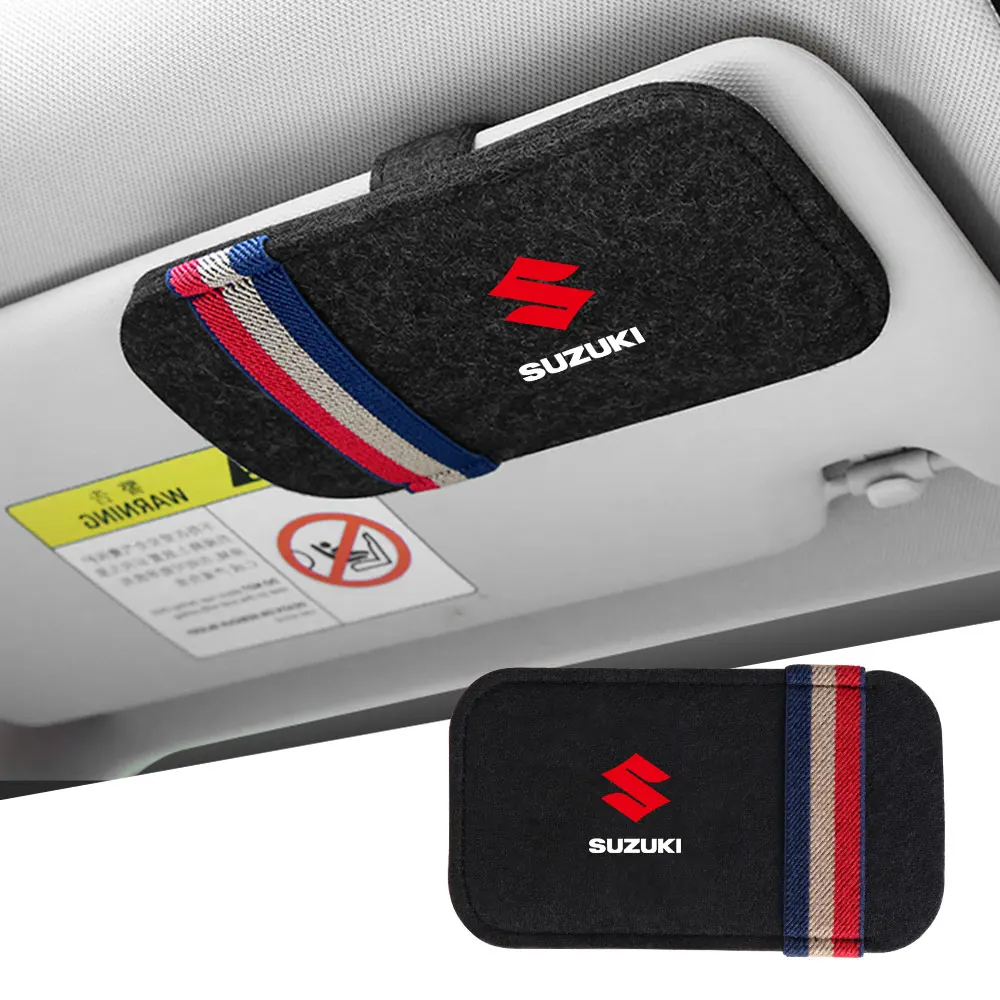 Suzuki Car Sun Visor Glasses Case 15.5x9.2cm 4 Suzuki Car Sun Visor Glasses Case 15.5x9.2cm - Image 4