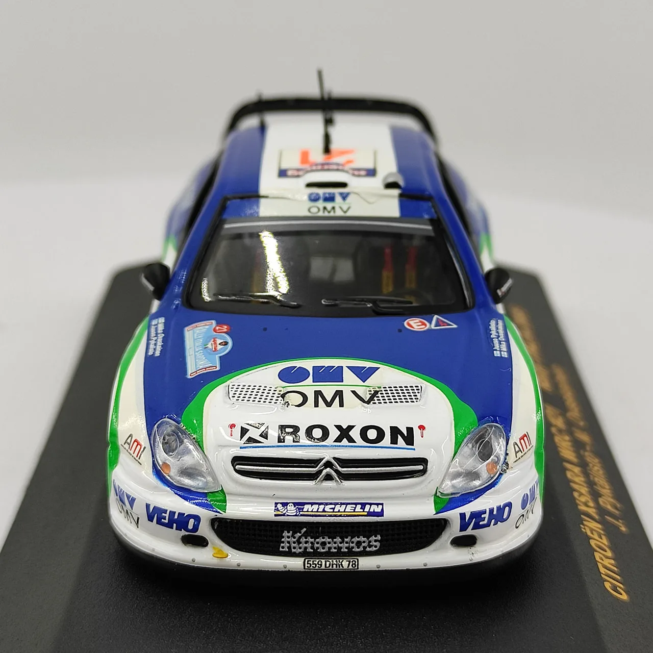 Citroen Xsara WRC #21 Diecast Model 1:43 Scale 5 Citroen Xsara WRC #21 Diecast Model 1:43 Scale - Image 5