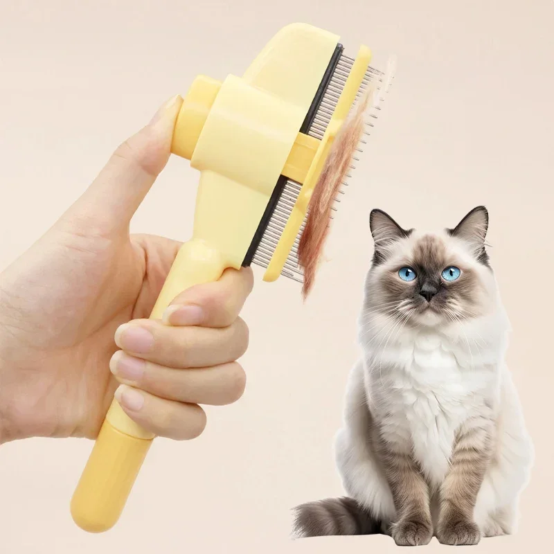 Vibrant Pet Grooming Comb for Cats and Dogs 3 Vibrant Pet Grooming Comb for Cats and Dogs - Image 3