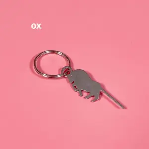 Stainless Steel Chicken Keychain Accessories 17 Scc22d3eb34d142e6ac5c0c9a0100e9e5y