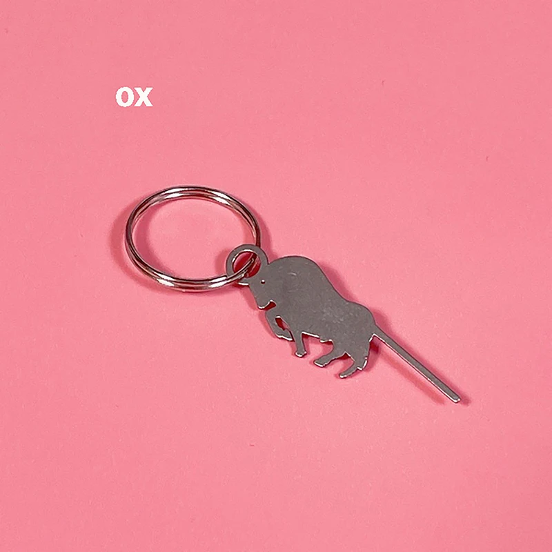 Stainless Steel Chicken Keychain Accessories 8 Stainless Steel Chicken Keychain Accessories - Image 8