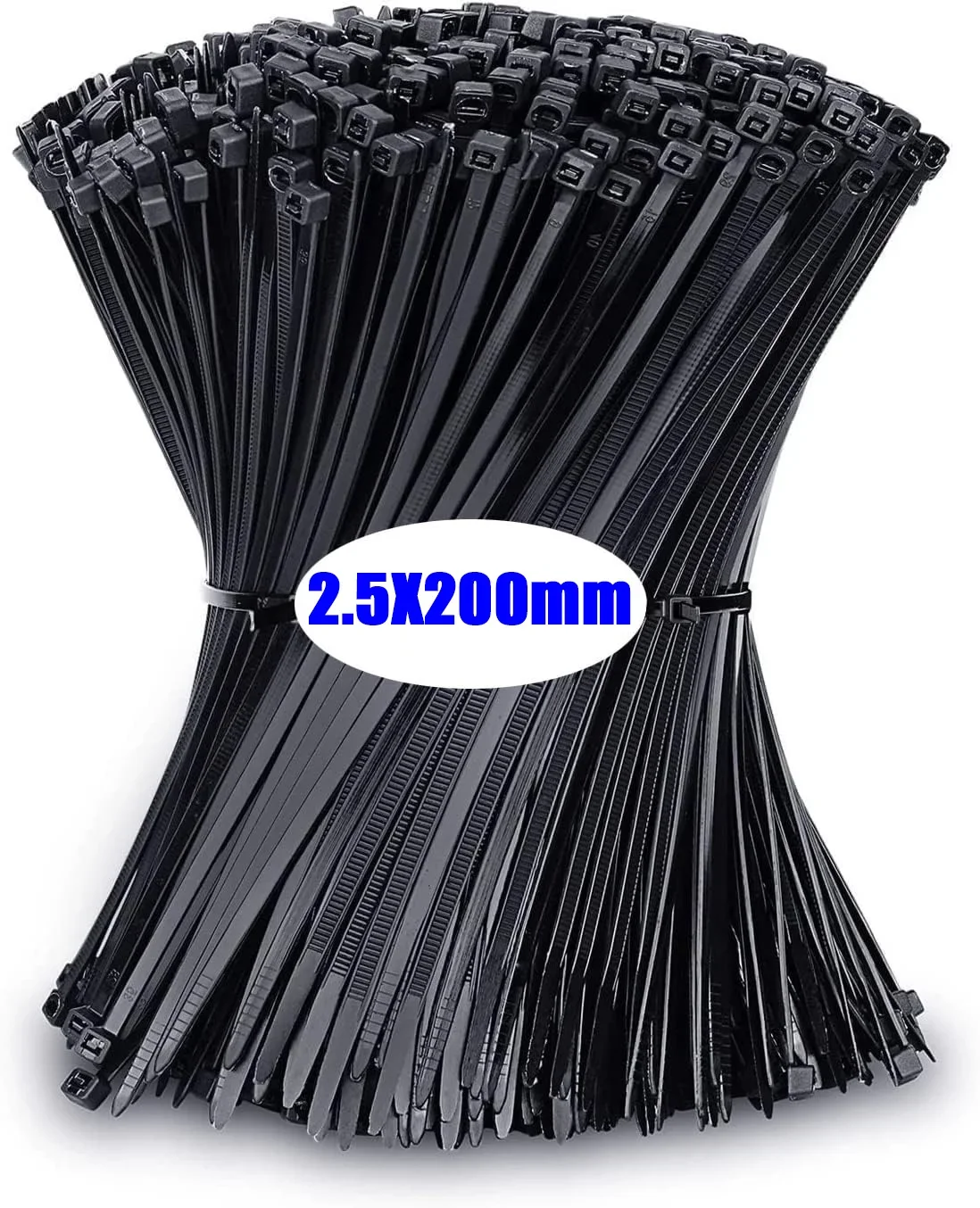 Black Nylon Cable Ties 100-500 pcs 7 Black Nylon Cable Ties 100-500 pcs - Image 7