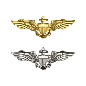 Military Command Master Aviator Badge Pin