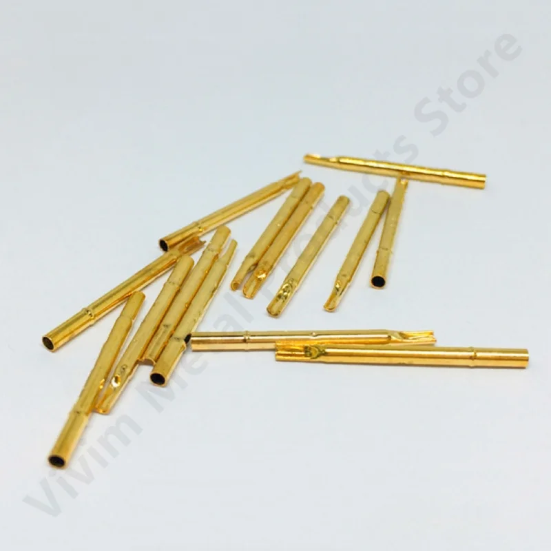 Gold Brass Test Receptacle Set for Electronics 3 Gold Brass Test Receptacle Set for Electronics - Image 3