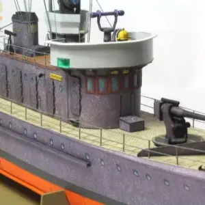 Polish Swallow Paper Model 1/100 Scale 7 Scc5991367dc746689e864e9ec7da6d00D