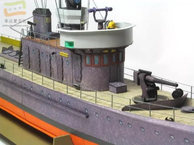 Polish Swallow Paper Model 1/100 Scale 3 Polish Swallow Paper Model 1/100 Scale - Image 3