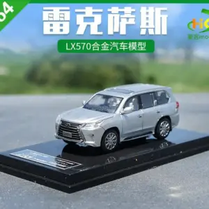 Lexus LX570 1:64 Diecast Model in Black and Silver 15 Scc81042ed5ad46e5ad00f893f054ef6d0