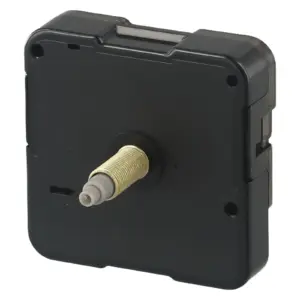 Silent Wall Clock Movement 56x56x16mm with Gold Shaft 12 Sccba0e11d6204025b75b4271ffc8b424Q