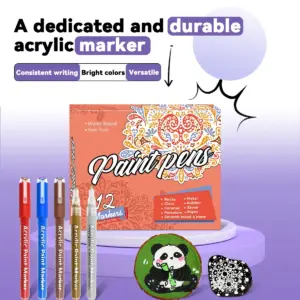 Vibrant Acrylic Marker Set for Artists 13 Sccc28b01d8564c8a9ba236594c17f5e4u