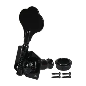 Vintage Open Gear Bass Tuning Peg in Chrome or Black 17 Sccca6f992c8a4b1dafa6a40ca410d5c20