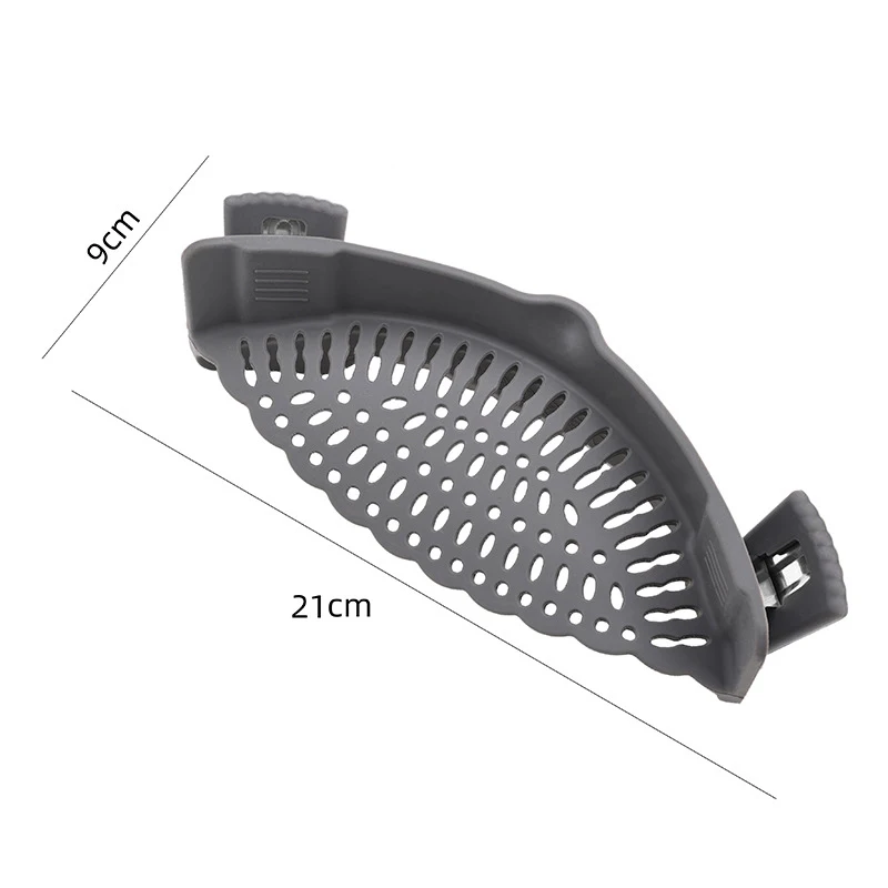 Vibrant Silicone Pot Strainer for Kitchen 8 Vibrant Silicone Pot Strainer for Kitchen - Image 8