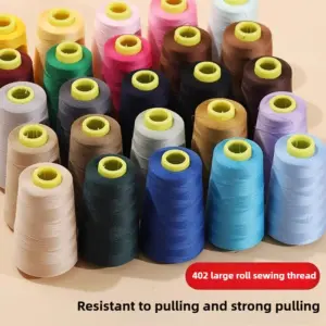 Vibrant 3000-Yard Polyester Sewing Thread