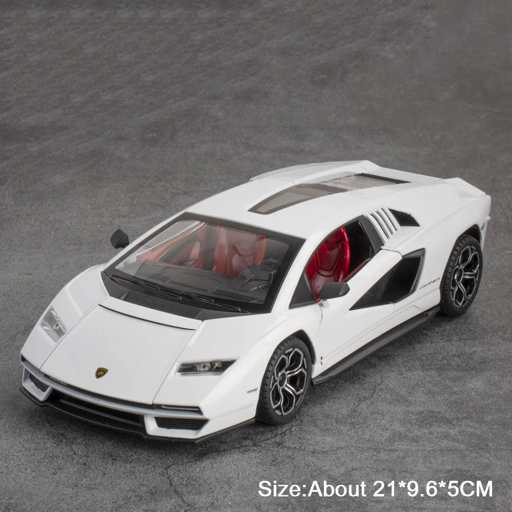 Vibrant Yellow Lamborghini Countach Diecast Model 8 Vibrant Yellow Lamborghini Countach Diecast Model - Image 8