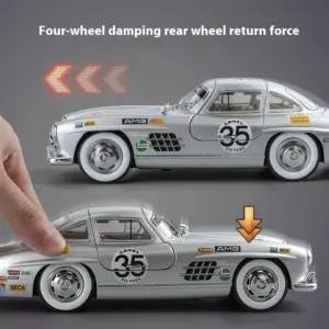 Mercedes-Benz 300SL Diecast Model 1:24 Scale 11 Sccf33b92da454f07a03f88fbb346ef895