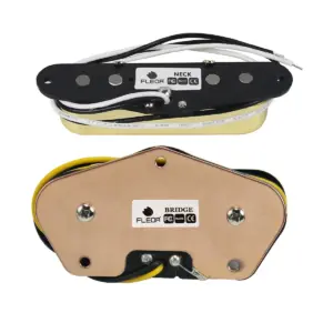 Vintage TL Guitar Pickup Set with Gold and Black Finishes 10 Scd1705d063aa4312a0667f1fb603a1b6E